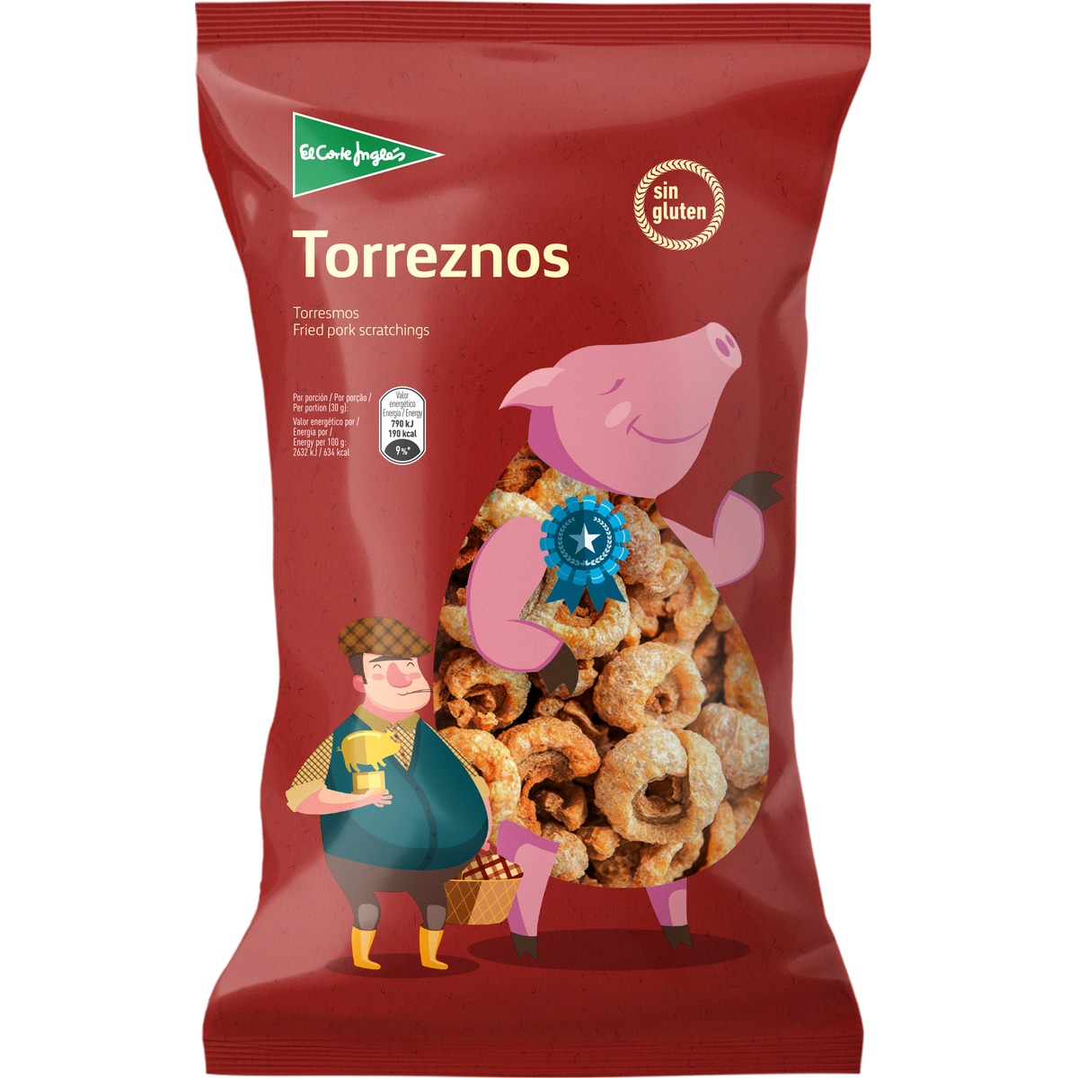 torreznos sin gluten bolsa 120 g