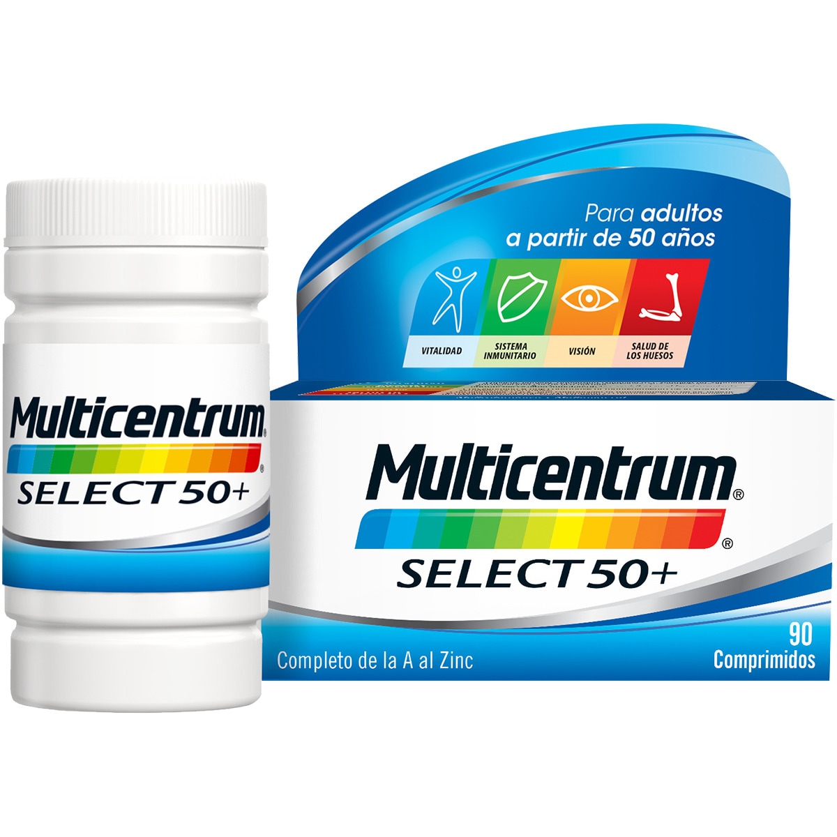 Comprar Select 50+ multivitamínico completo para