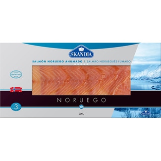 Salmão Fumado Norueguês embalagem 200 g - Skandia