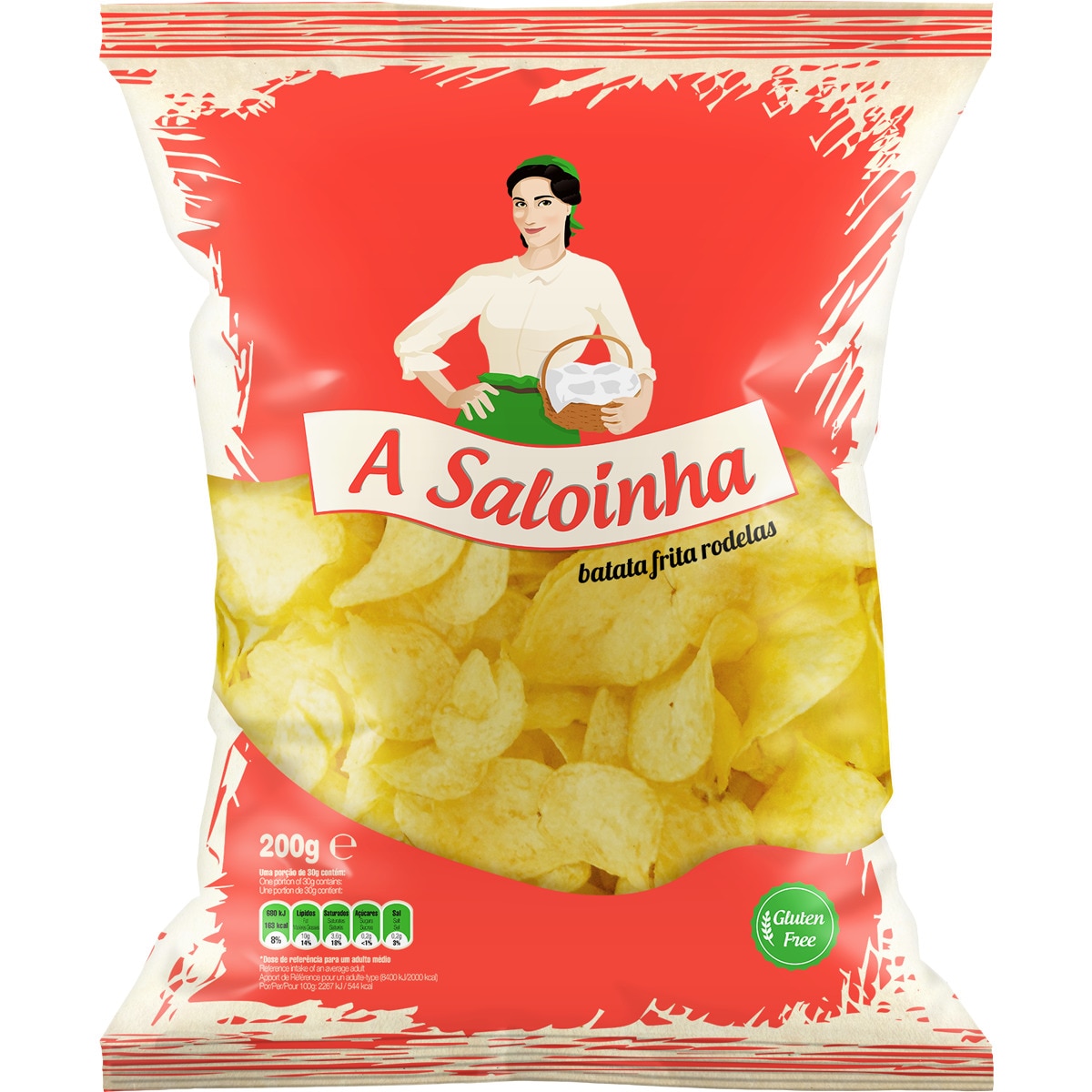 Batatas Fritas embalagem 200 g