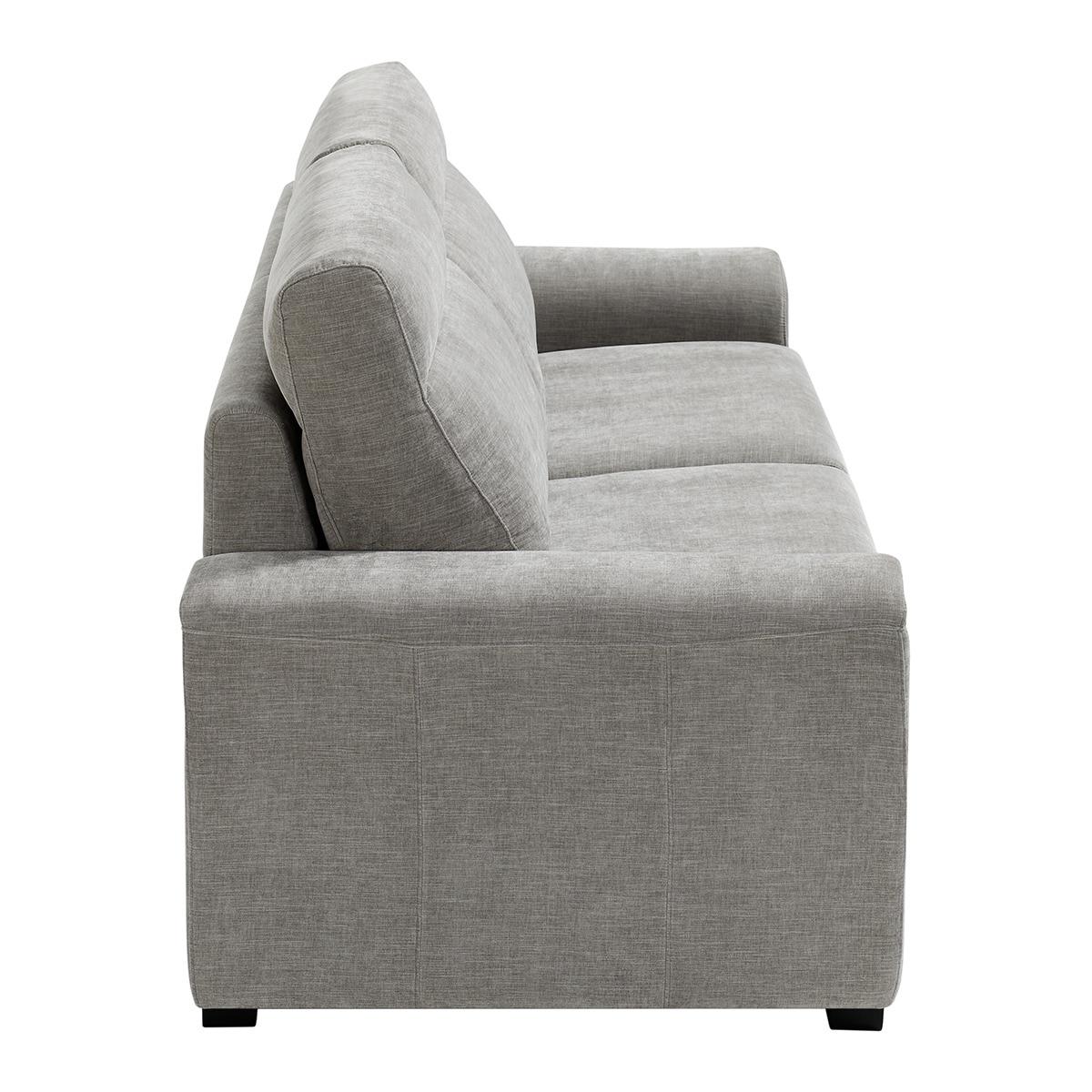 Sofá Estofado de 3 Lugares Ródano Cinzento-claro-3