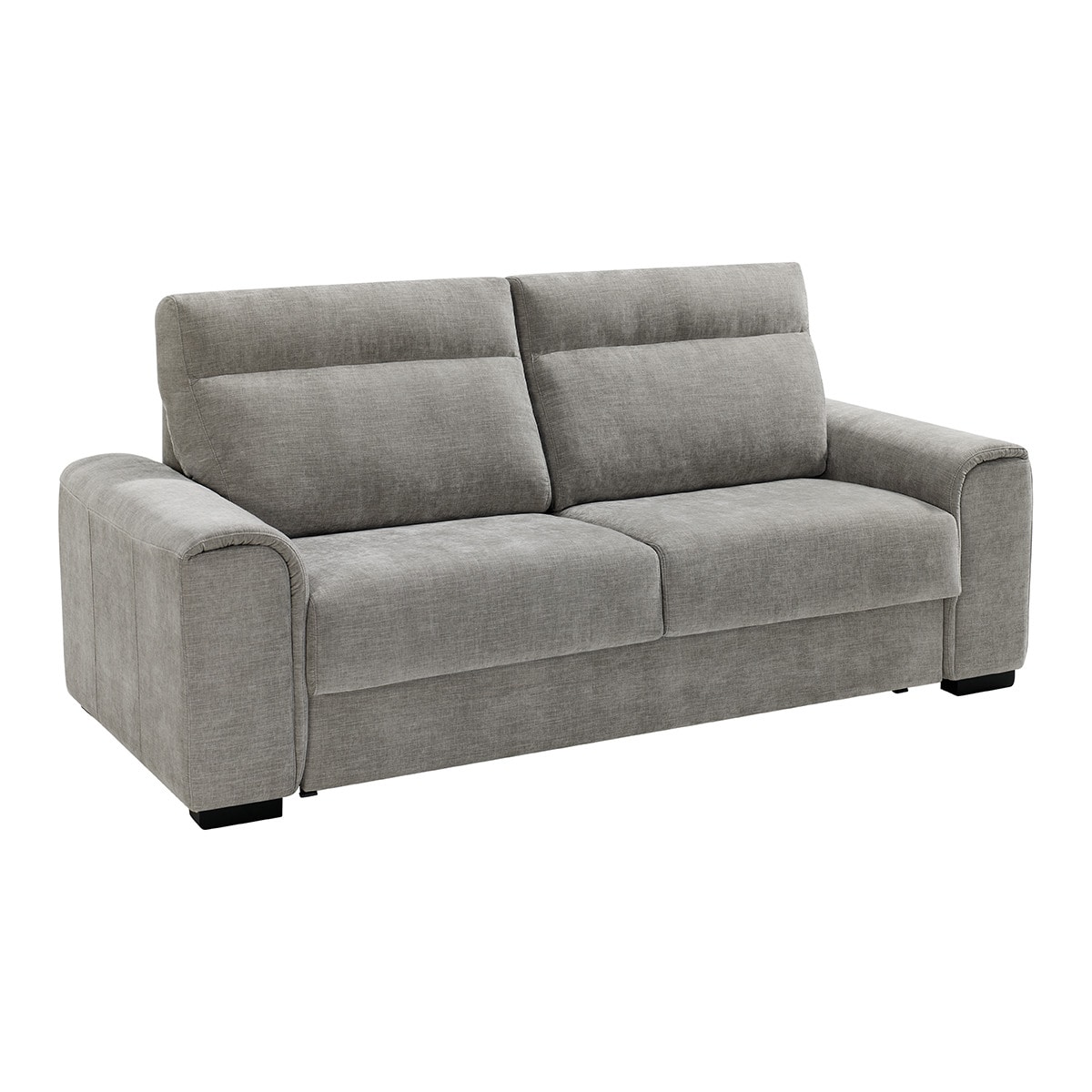 Sofá-Cama de 3 Lugares Ródano Cinzento-claro-2