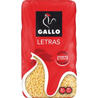 letras paquete 450 g - Gallo