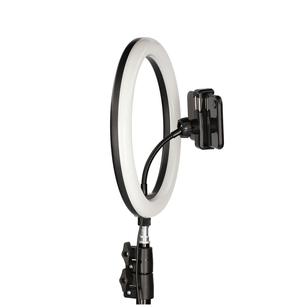 Kit Studio Live Max Círculo Led com Tripé Chão 1,60 m para Smartphone 4