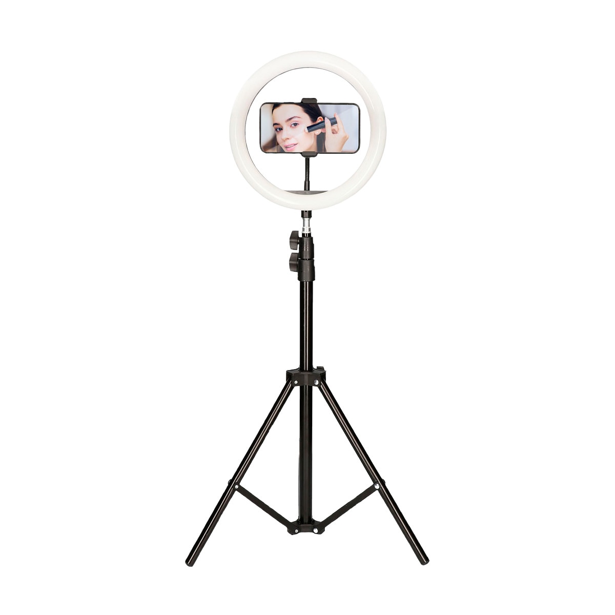 Kit Studio Live Max Círculo Led com Tripé Chão 1,60 m para Smartphone 3