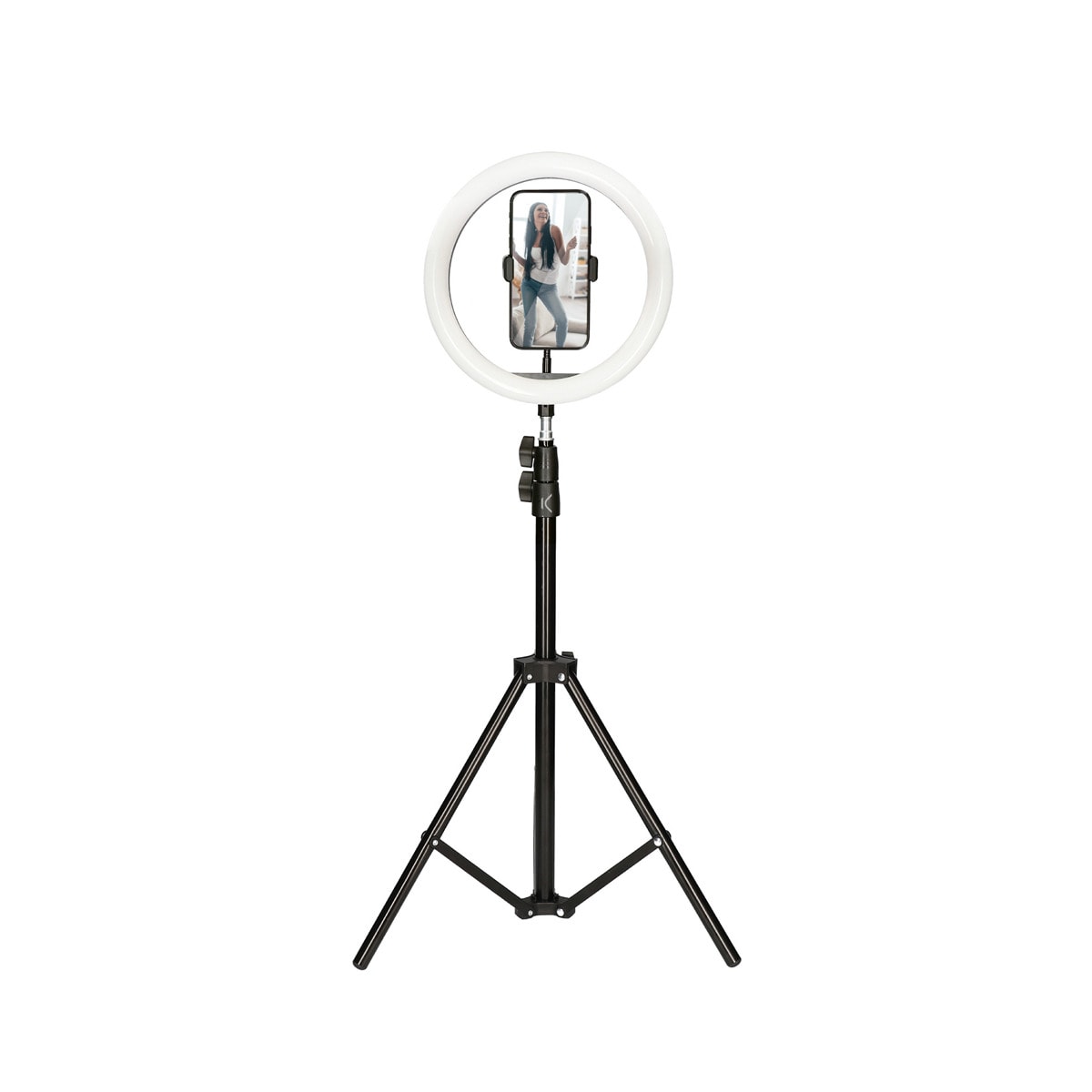Kit Studio Live Max Círculo Led com Tripé Chão 1,60 m para Smartphone 1