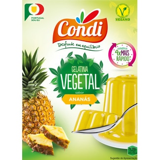 Gelatina Vegetal de Anánas Vegan embalagem 180 g - Condi