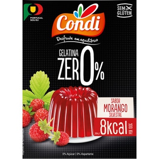 Gelatina Zero de Morango embalagem 28 g - Condi