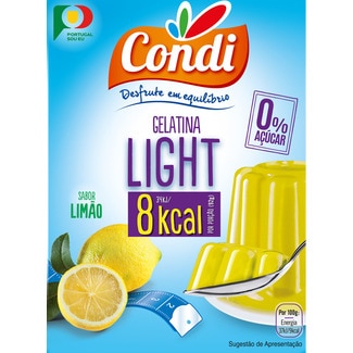Gelatina Light de Limão embalagem 30 g - Condi