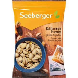 Pistachos Salgados com Sal 150 g - Seeberger