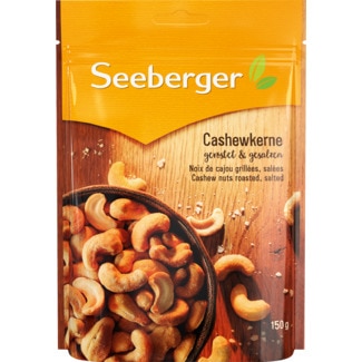 Cajus Torrados com Sal 150 g - Seeberger
