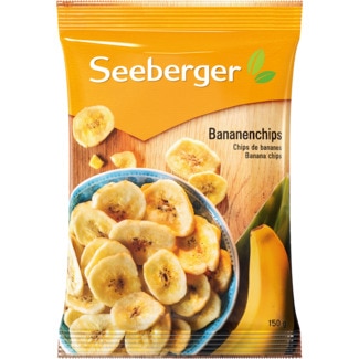 Banana Seca em Rodelas 150 g - Seeberger