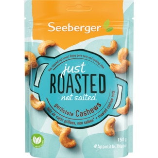 Castanha de Caju Torrado sem Sal 150 g - Seeberger