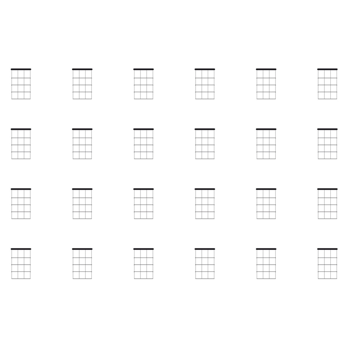 Caderno de música Ukelele verde 2