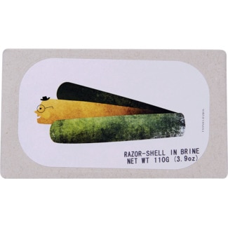 Lingueirão ao Natural 6/8 lata 110 g - José Gourmet