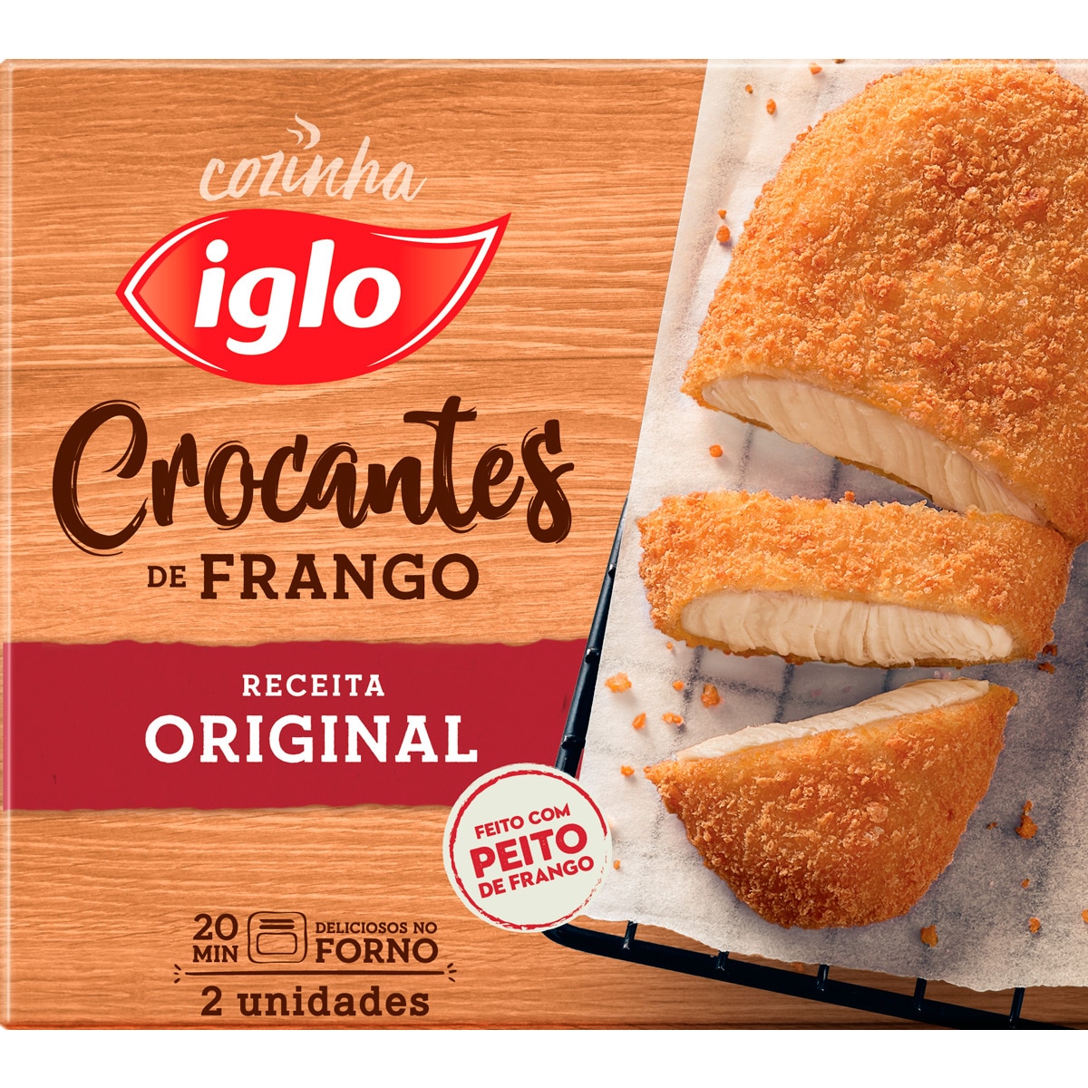 Crocantes de Frango 2 Unidades embalagem 180 g