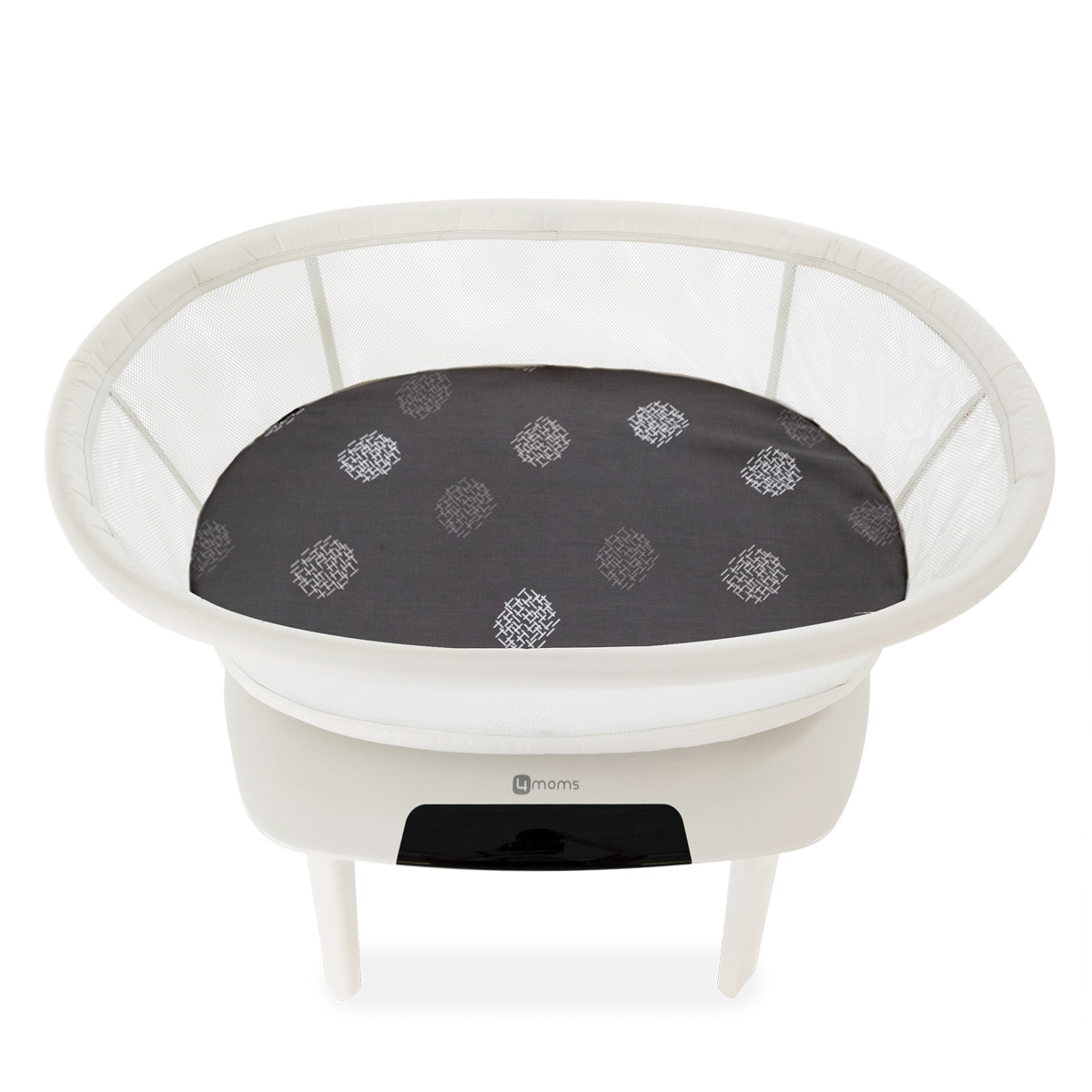 Lençol para Mini Berço MamaRoo Sleep - Cinzento Cinzento-2