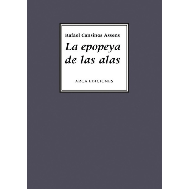 Imagen 0 de La epopeya de las alas  (Tapa blanda con solapas)