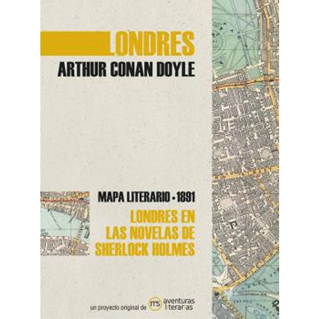 Imagem 0 de Londres en las novelas de Sherlock Holmes: Mapa literario 1891 (Capa mole)