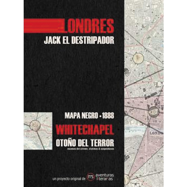 Imagem 0 de Londres. Jack el Destripador: Mapa negro 1888 (Capa mole)