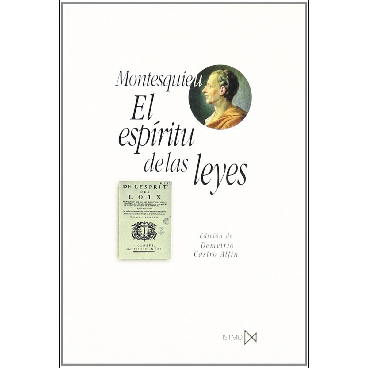 El espíritu de las leyes (Capa mole) 1