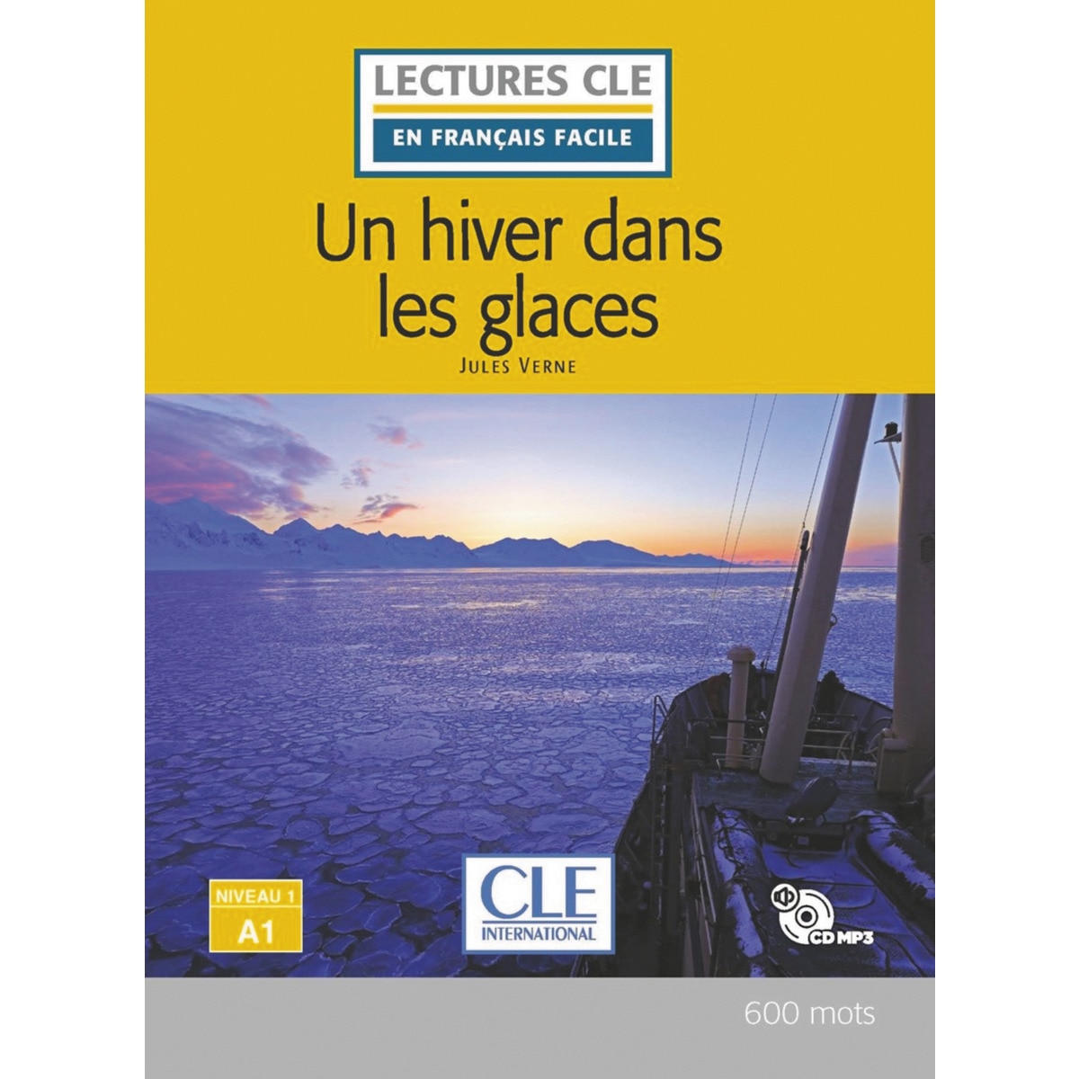 Un hiver dans les glaces - niveau 1/a1 - livre + c 1