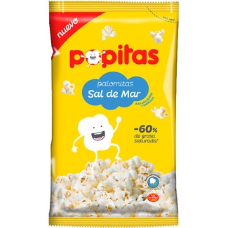 palomitas sal de mar Sin Gluten bolsa 80 g - Popitas