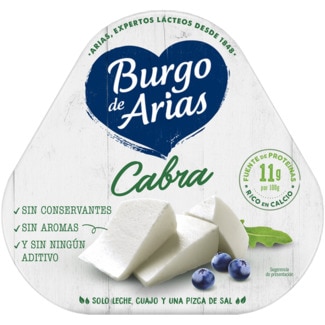 Queijo Fresco de Cabra Pack 3 embalagem 70 g - Burgo De Arias