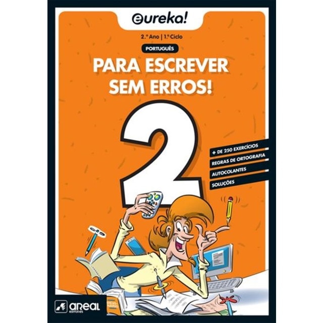 Imagem 0 de Eureka! Português Para Escrever Sem Erros! Livro 2 - 2º Ano 1º Ciclo