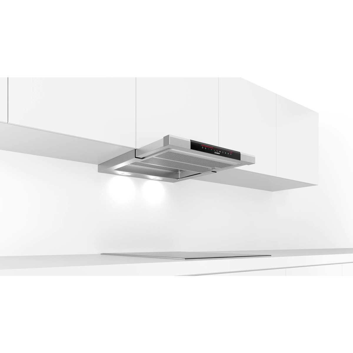 Campana telescópica Bosch 5 potencias de extracción - DFS067K51 Acero Inox-4