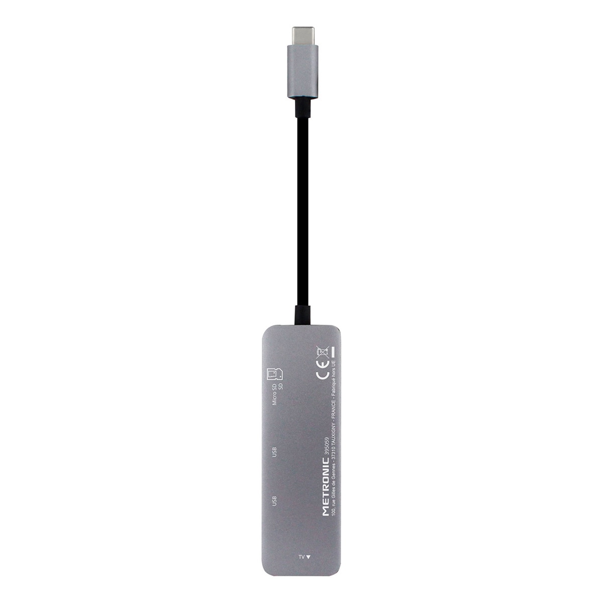 Adaptador USB-C 5 en 1 Negro-7