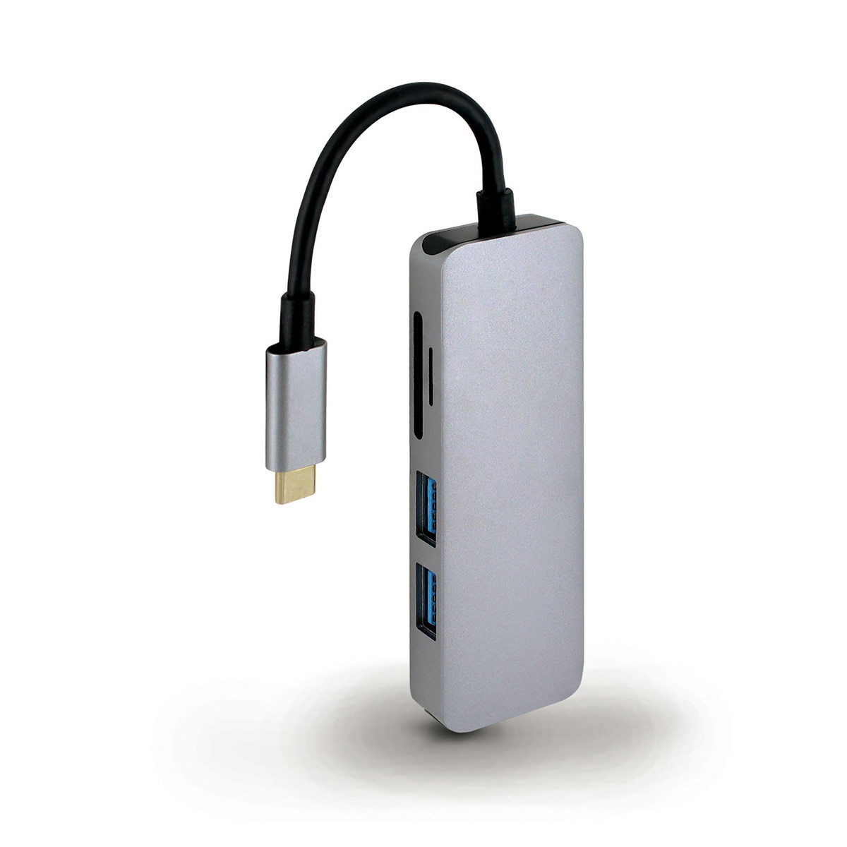 Adaptador USB-C 5 en 1 Negro-4