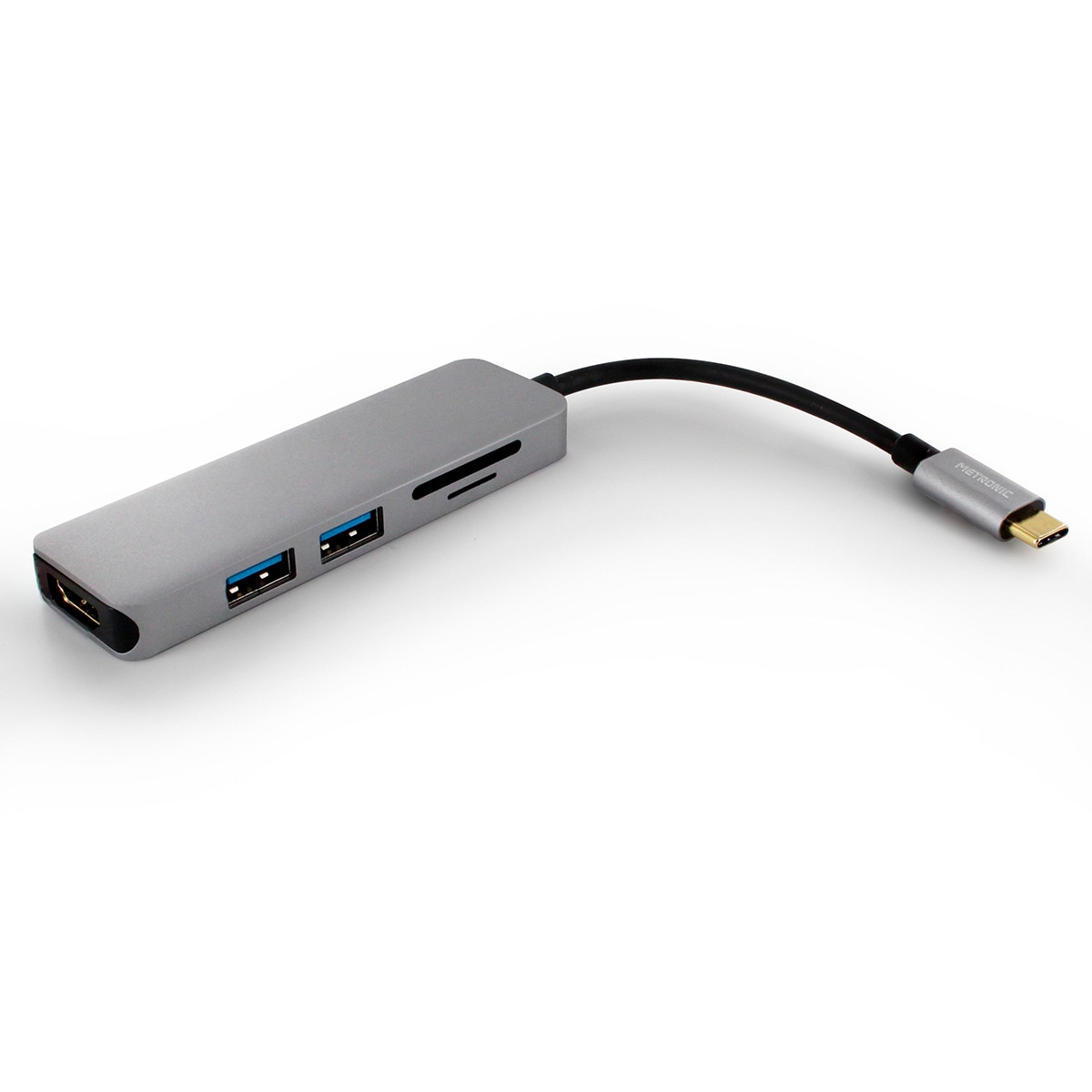 Adaptador USB-C 5 en 1 Negro-3