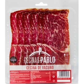 Cecina Curada em Fatias sem Glúten embalagem 100 g - Cecinas Pablo