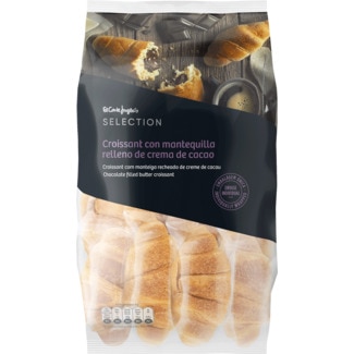 Croissants Recheados de Chocolate 8 Unidades embalagem 320 g - El Corte Inglés Selection