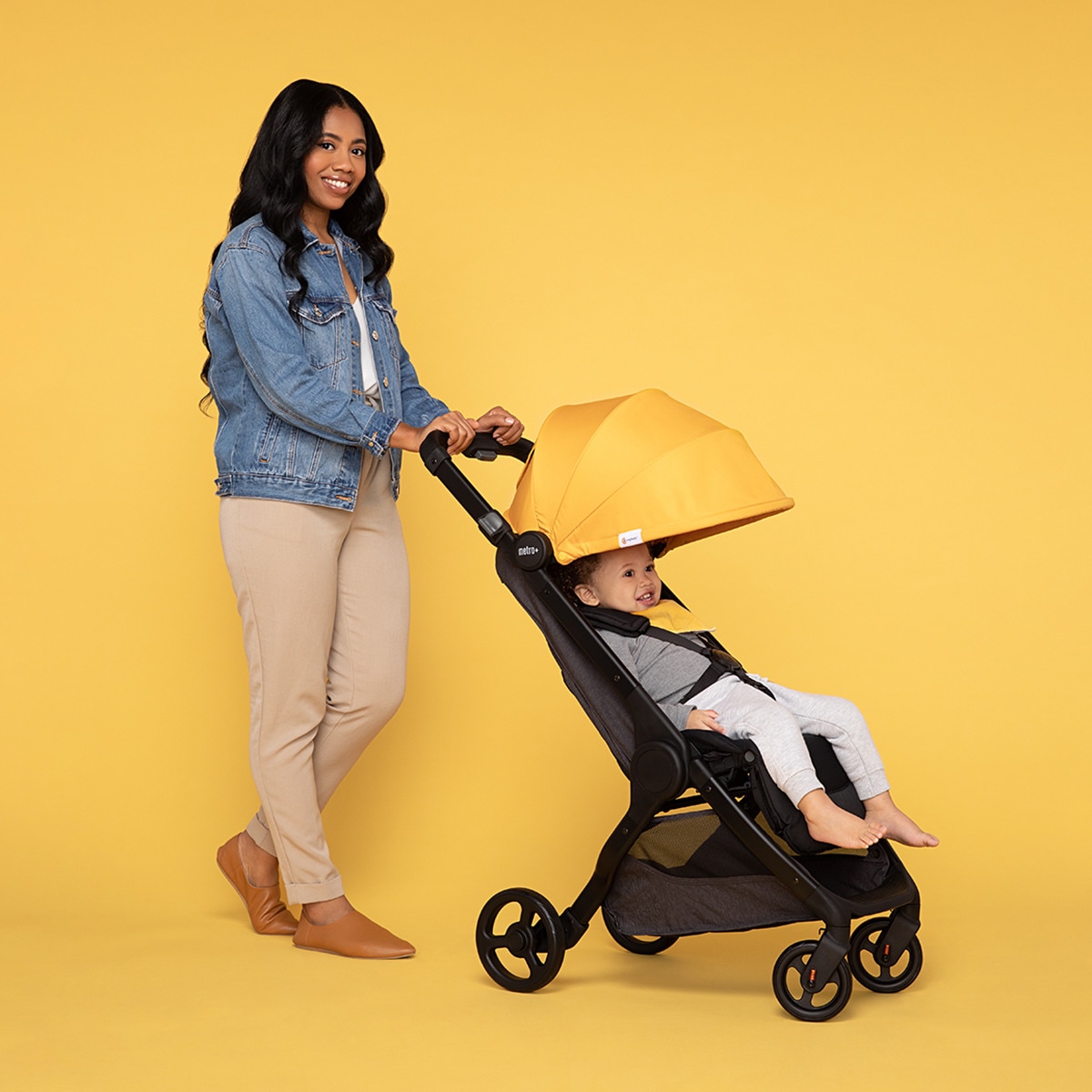 Capota Ergobaby Metro+ Amarillo-3