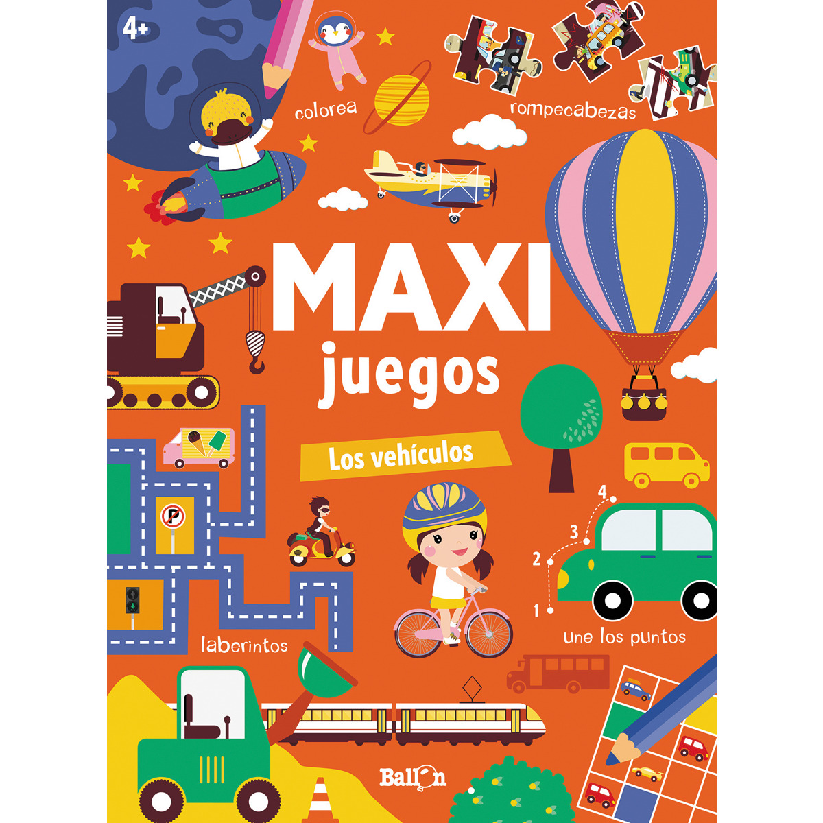 MAXI JUEGOS - LOS VEHÍCULOS (Capa mole) 1