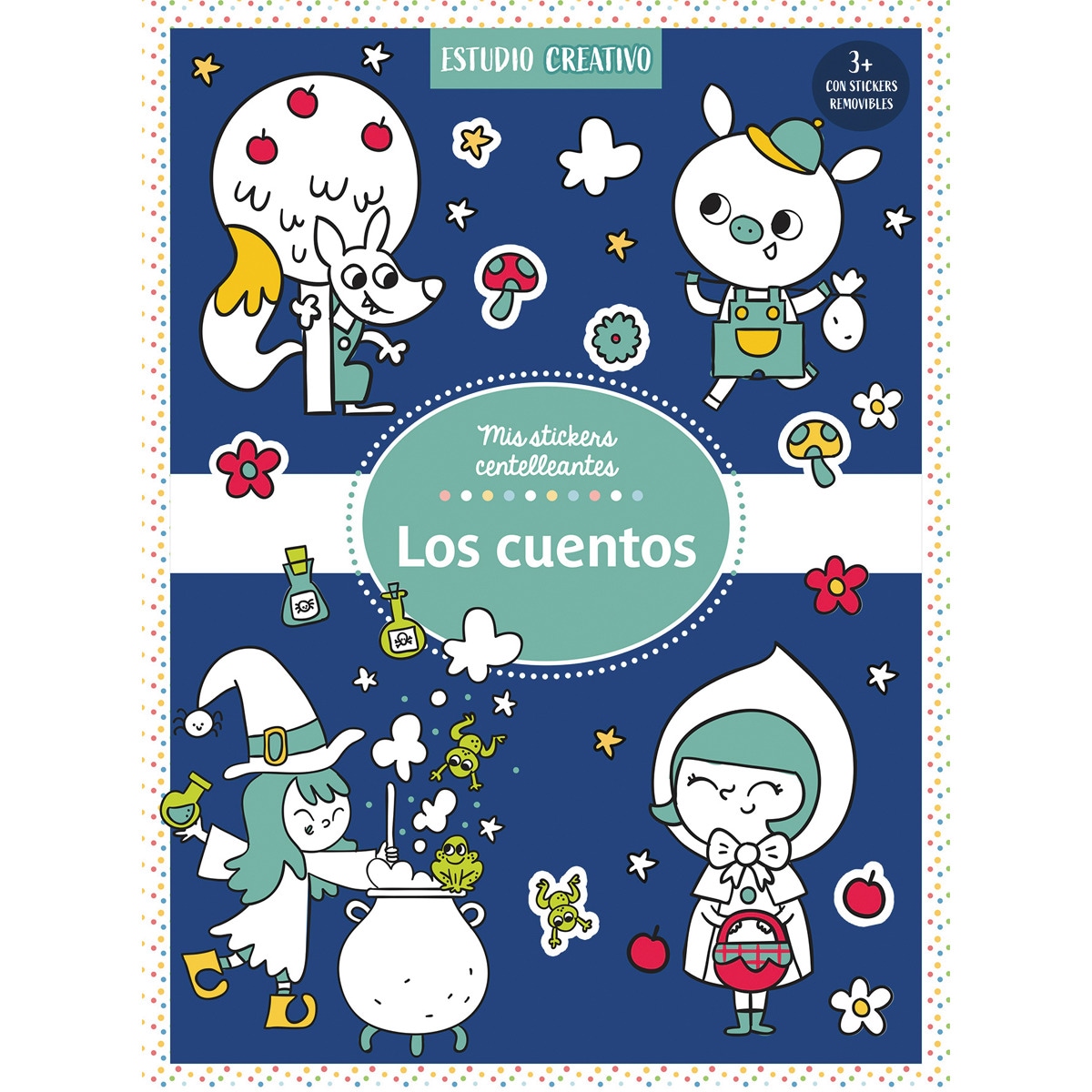 LOS CUENTOS - STICKERS CENTELLEANTES (Capa mole) 1