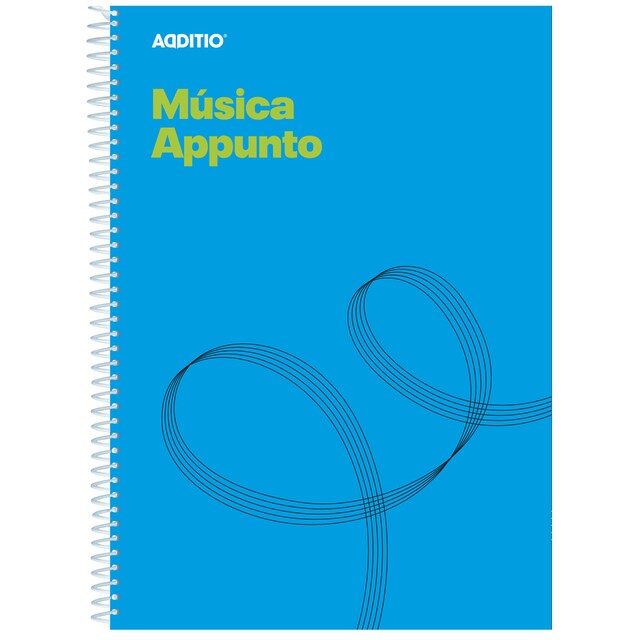 Imagen 0 de Cuaderno música Appunto Additio