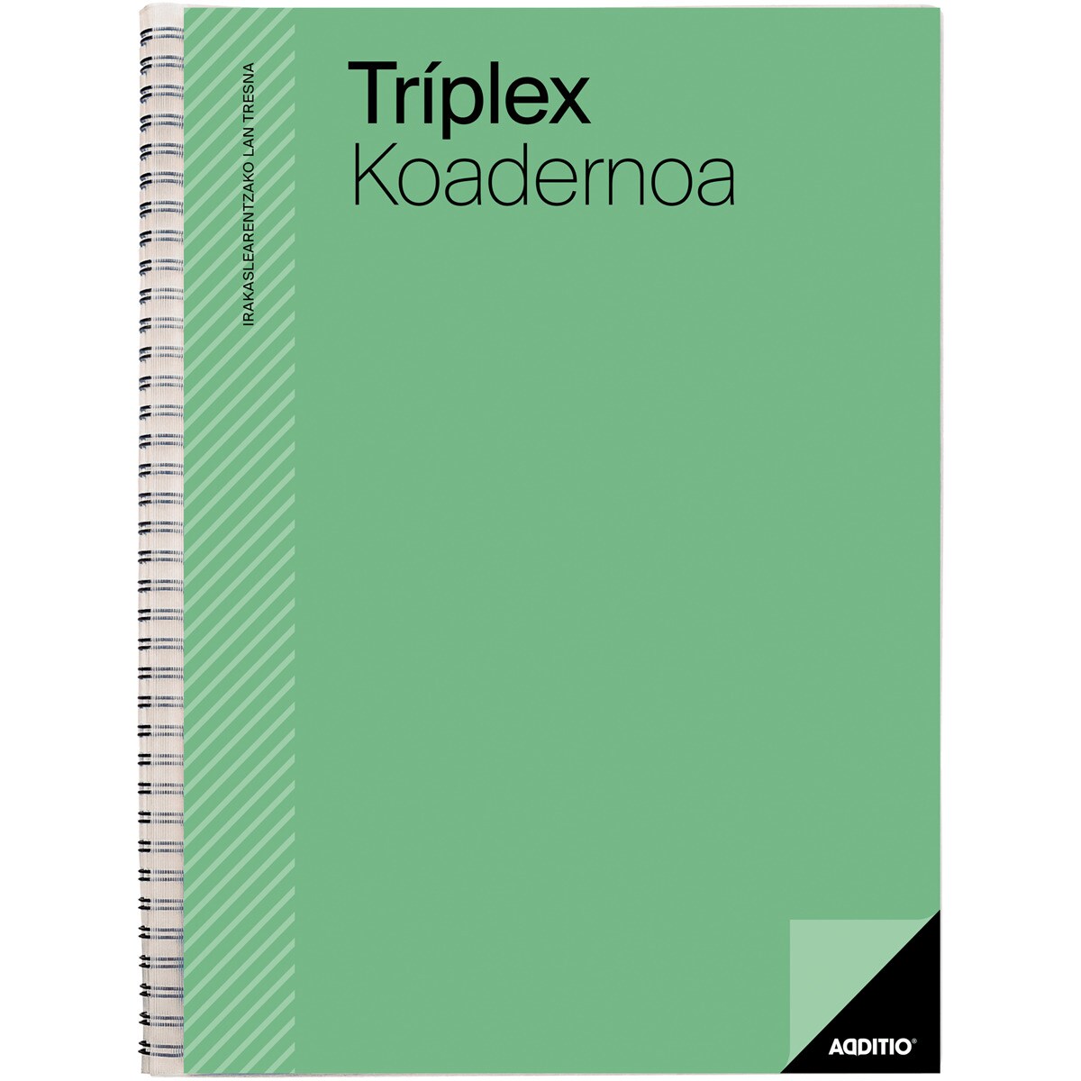 Caderno Triplex Verde Basco 1
