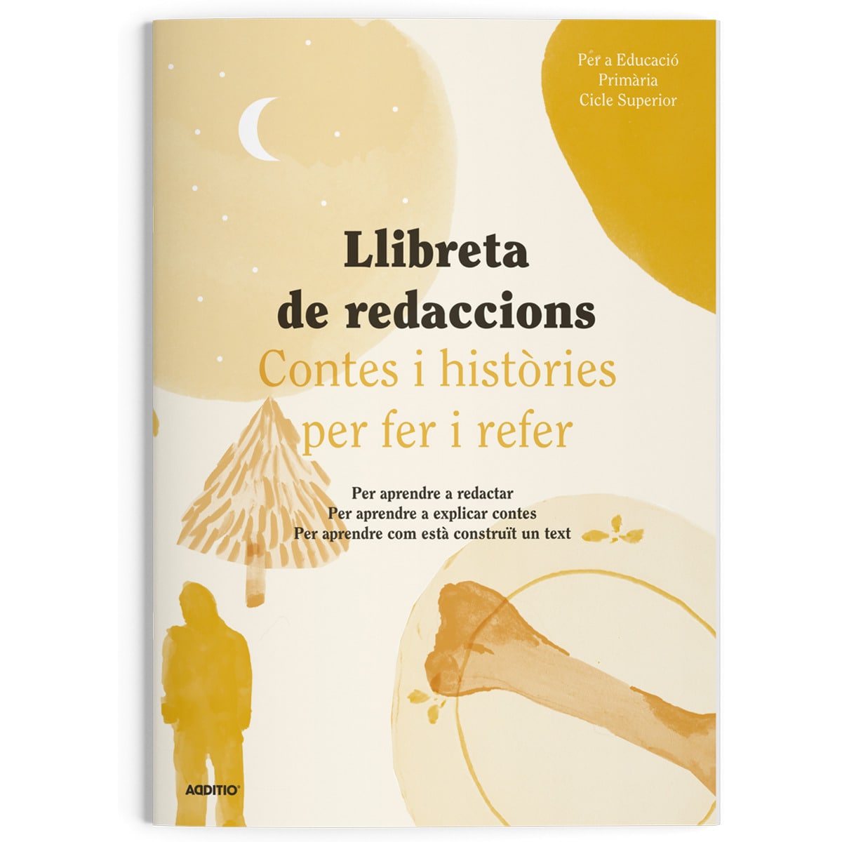 Libreta Redacciones 3er Ciclo Primaria Additio Catalán Amarillo-1
