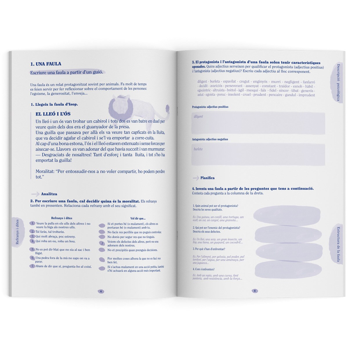 Libreta Narraciones Secundaria Nivel 1 Additio Catalán Rojo-2