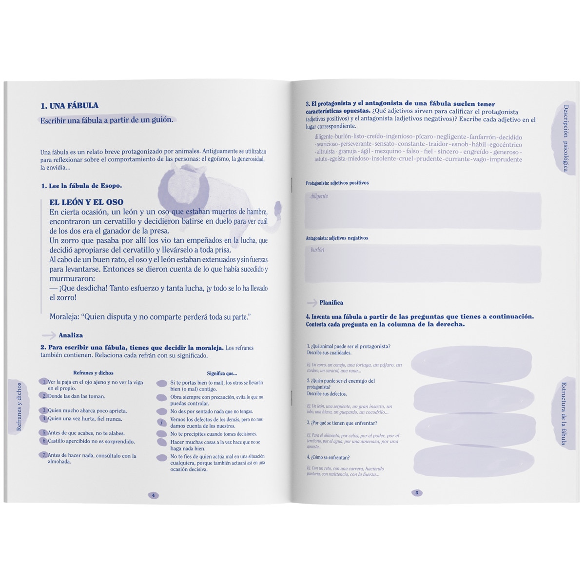 Libreta Narraciones Secundaria Nivel 1 Additio Naranja-3