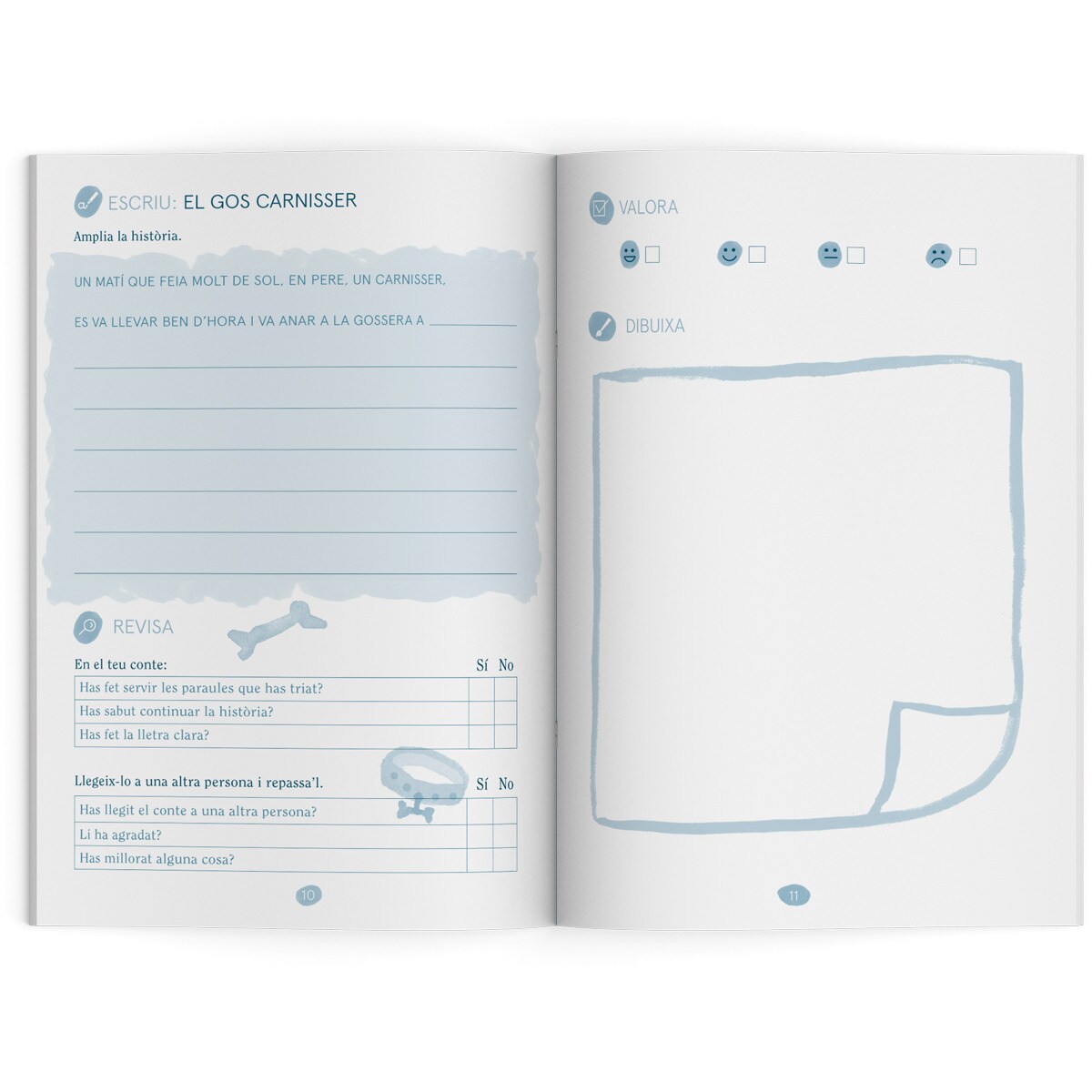 Libreta Redacciones 1er Ciclo Primaria Additio Catalán Verde-3