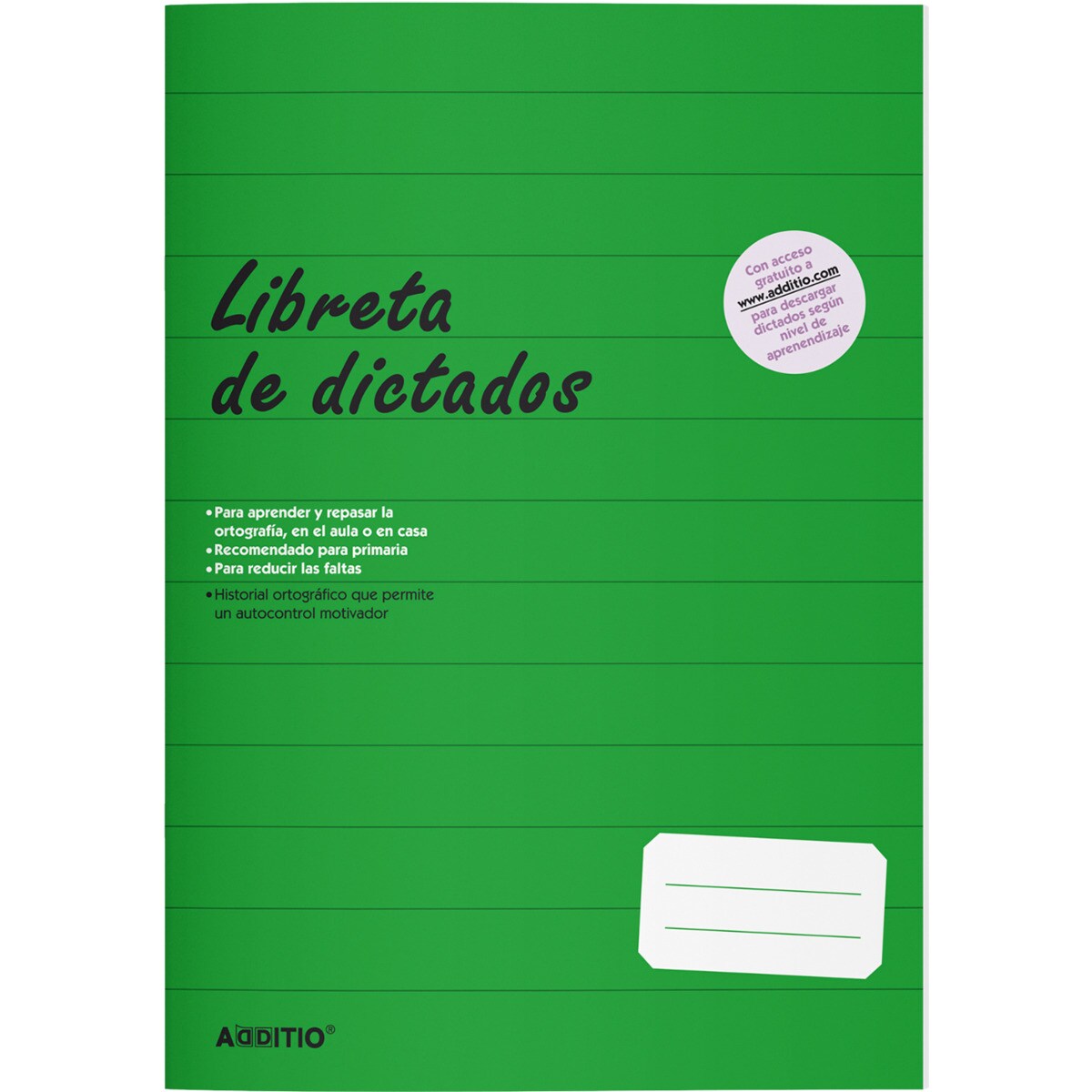 Libreta Dictados Primaria Additio 1