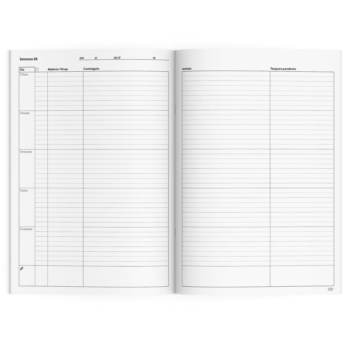 Cuaderno Memo-Notas Additio Catalán 2