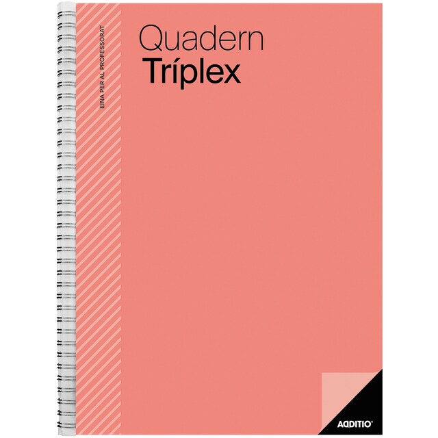 Imagen 0 de Cuaderno Triplex Additio Catalán