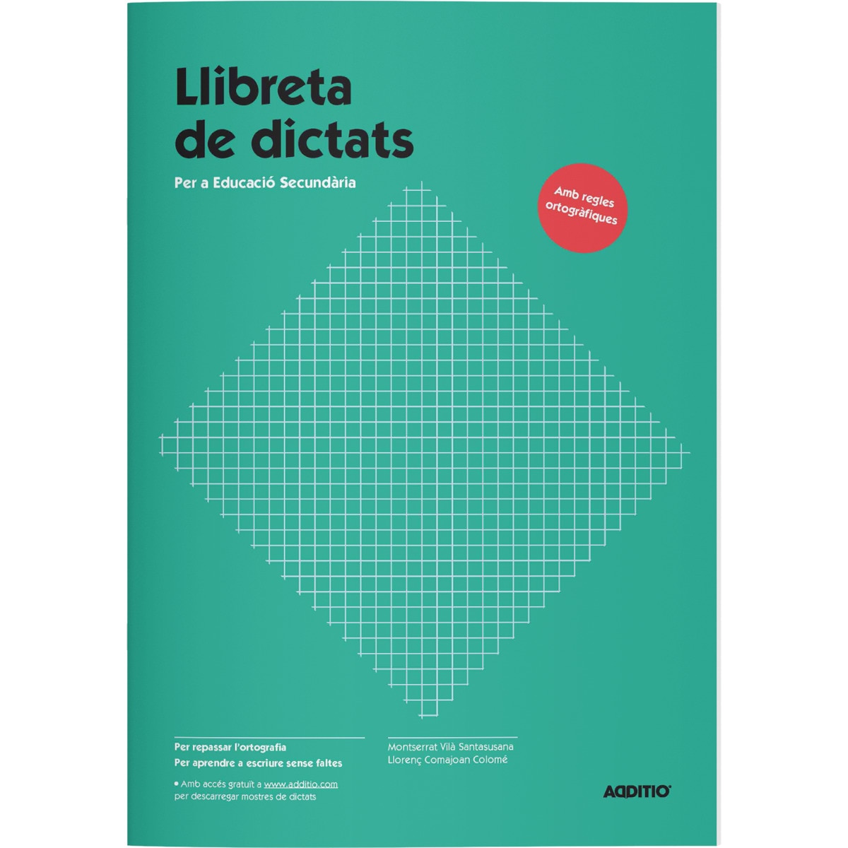 Imagen 0 de Libreta Dictados Secundaria Additio Catalán