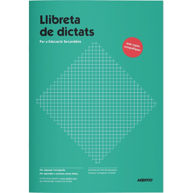 Imagen 0 de Libreta Dictados Secundaria Additio Catalán