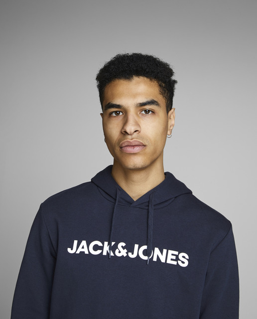 Sudaderas Con Y Sin Capucha Jack \u0026 Jones Hombre | Sudadera Con Capucha Azul  Marino Con Hombros Caídos De Originals Blazer Azul Marino \u003e Falimcicek